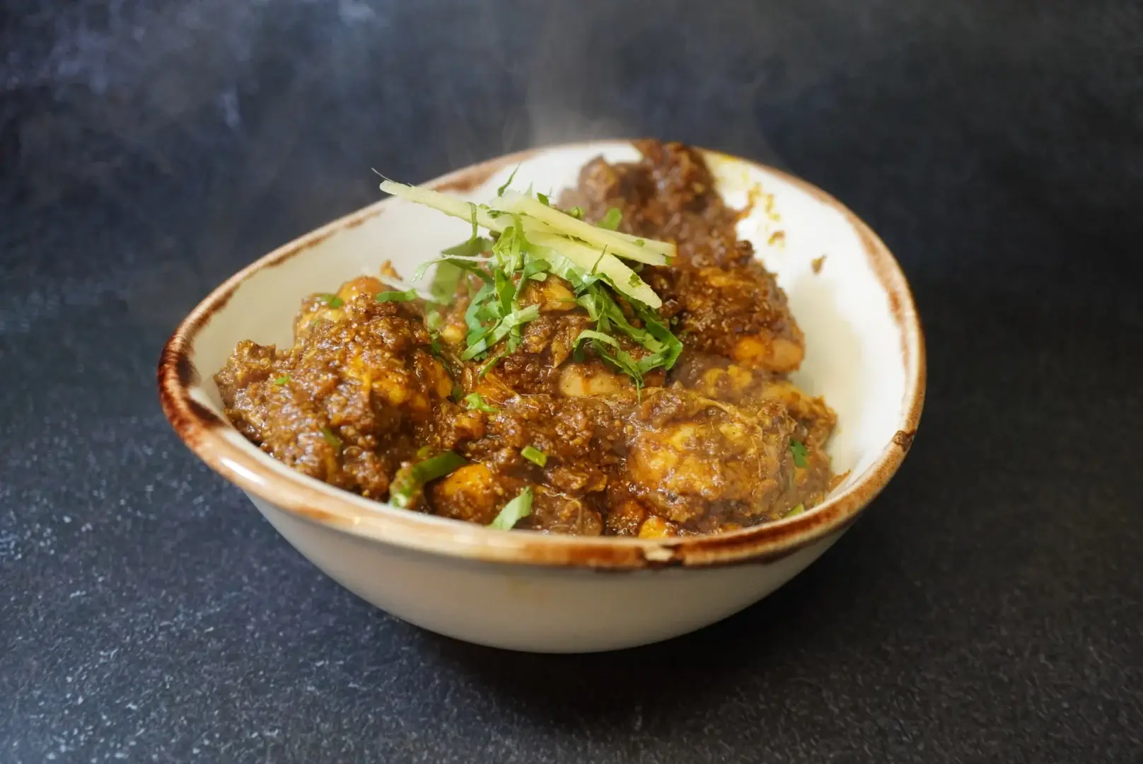 Handi curry with ginger and coriander at Dawat Bar and Kitchen